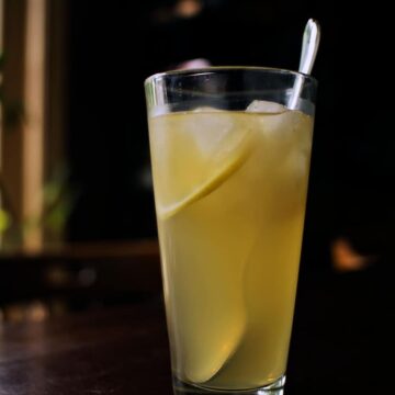 Maple Harry Palmer Cocktail Recipe | Kita Roberts PassTheSushi
